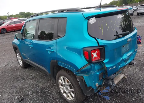 2021 Jeep Renegade Latitude z USA, uszkodzony, nr VIN ZACNJDBB6MPM78722